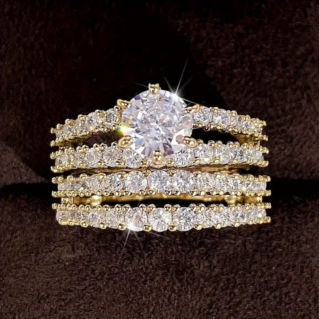Luminous Halo Ring Collection