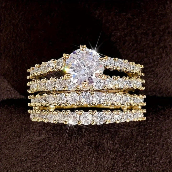 Luminous Halo Ring Collection