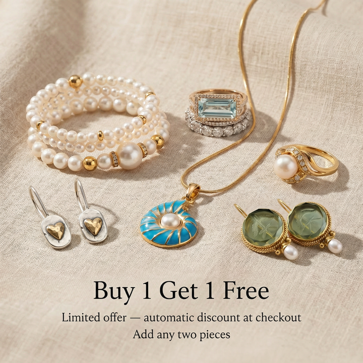 Elegant Gold Earrings with White Opal Accents