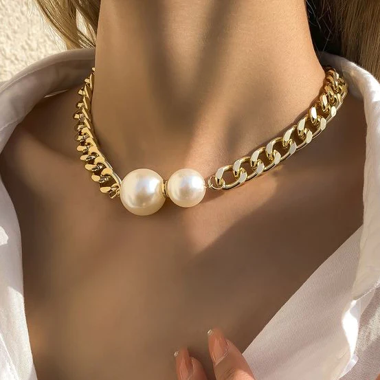 Sophisticated Double Pearl Necklace