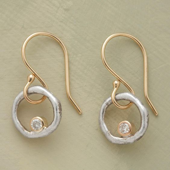 Laura Retro Zirconia Earrings