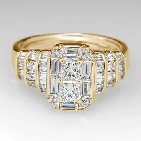 Radiant Gold Ring