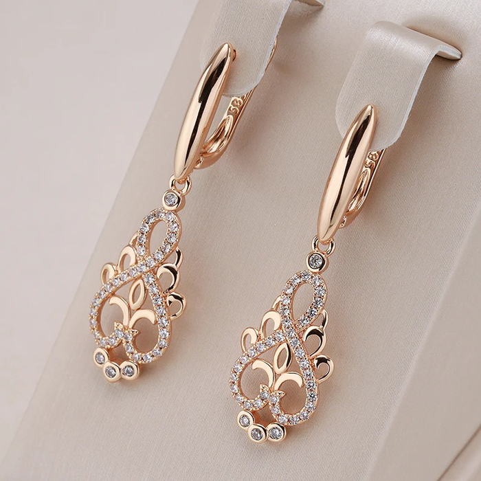 Sophisticated Golden Elf Earrings