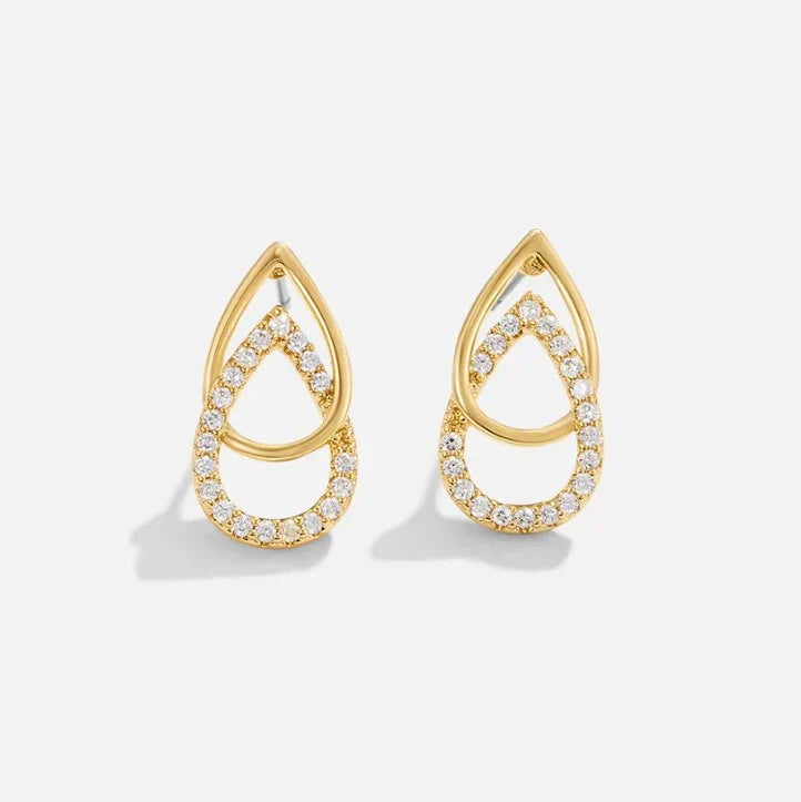 Lin Teardrop Chain Earrings