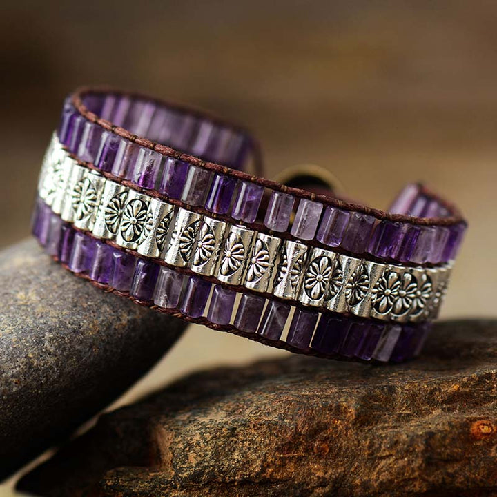 Vintage Amethyst Bracelet