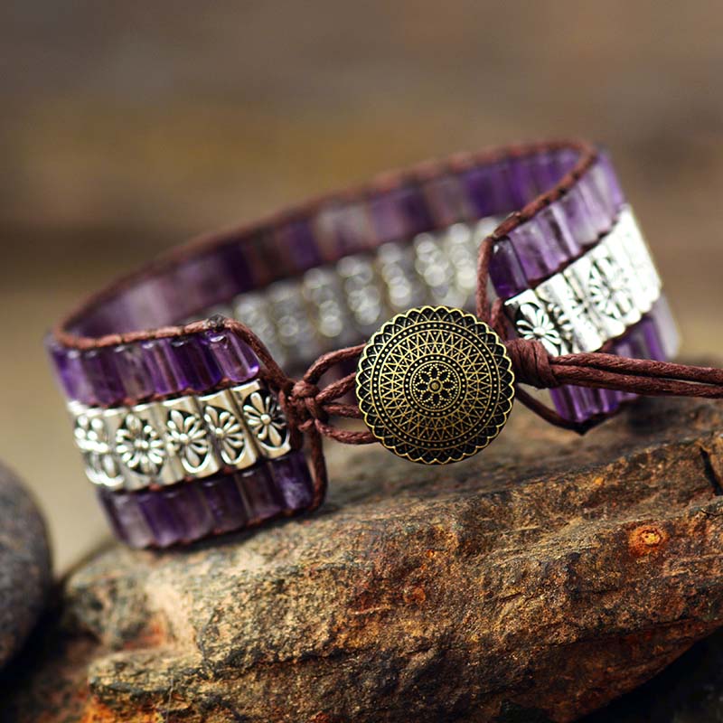 Vintage Amethyst Bracelet