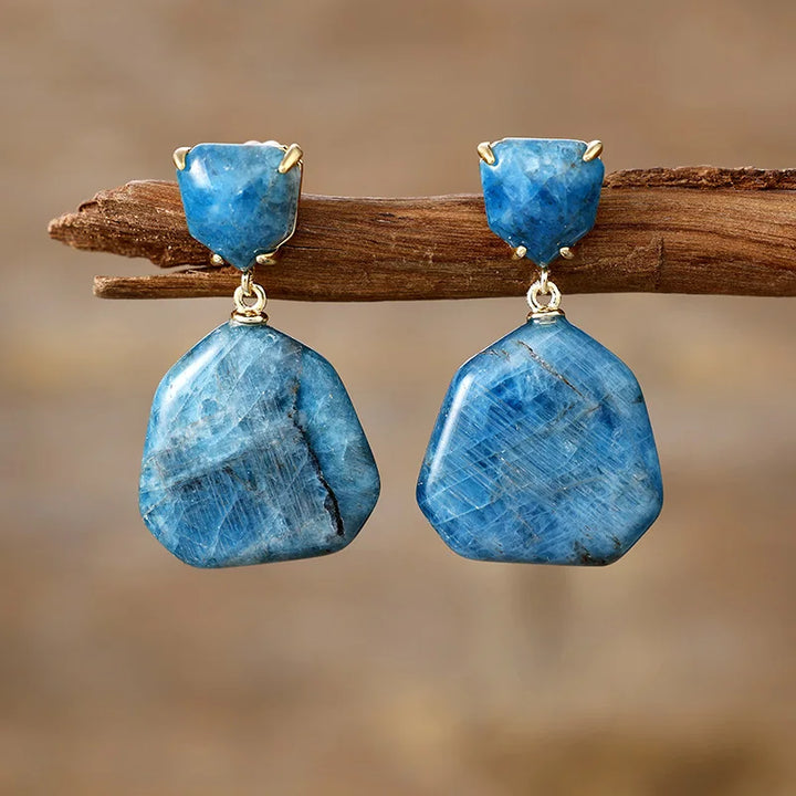 Contemporary Geometric Dangle Earrings