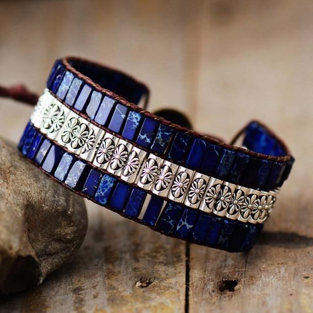 Lotus Bohemian Wrap Bracelet