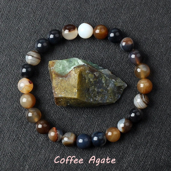 Agate Bracelet for Grounding Comfort